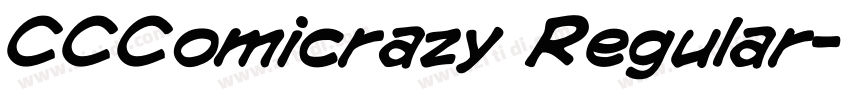 CCComicrazy Regular字体转换